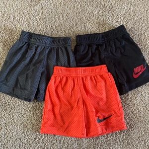 2T Nike shorts 3 pairs